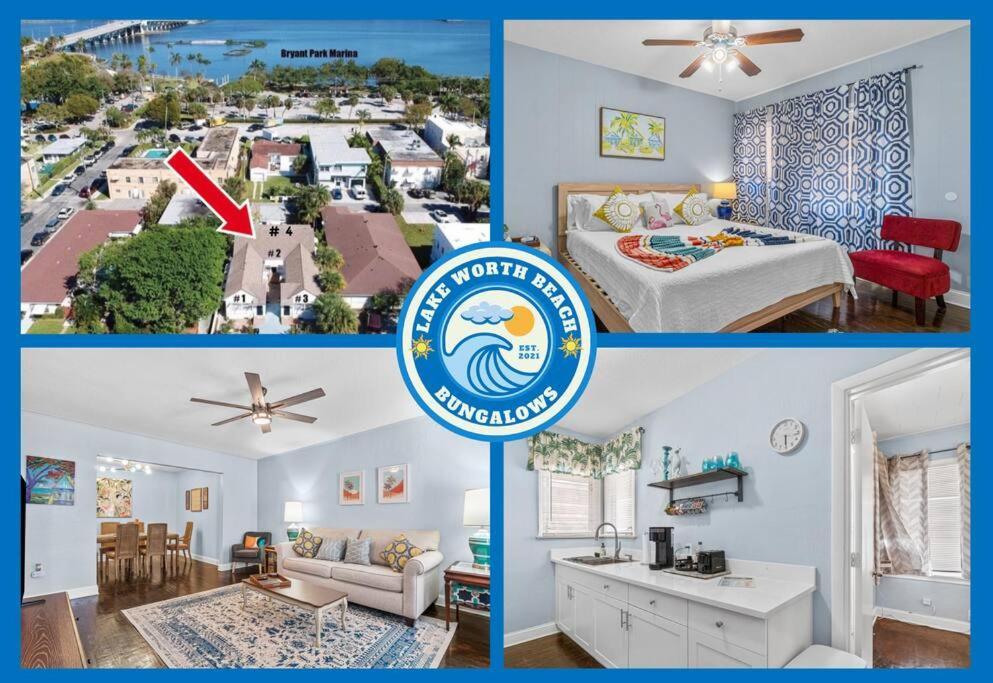 Steps To Beach & Downtown! Spacious Beach Bungalow #2 Lake Worth Beach Exterior photo